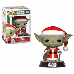 FUNKO Pop Star Wars: Holiday - Santa Yoda, Collectible figure, Movie & TV series