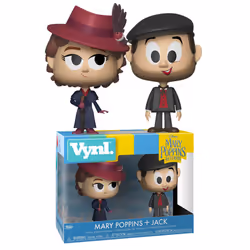 Funko 34222  Vynl: Mary Poppins ReturnsMary & Jack 2 Pack collectible Figure, , Multicolor