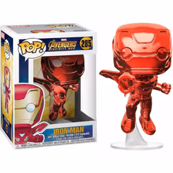 FUNKO POP! Marvel Avengers: Infinity War Iron Man (Red Chrome), Collectible figure, Comics