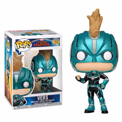 Funko Pop! Vinyl Captian Marvel Vers With Helmet