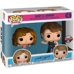 Funko - Figurine Dirty Dancing - 2-Pack Baby & Johnny Exclu Pop 10cm - 0889698368179