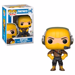 FUNKO Pop Games: Fortnite Series 1 - Raptor, Collectible figure, Video game