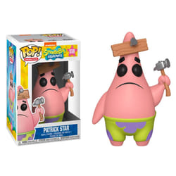 Funko 39553 POP! Vinyl: Animation: Spongebob Squarepants S3: Patrick w/board