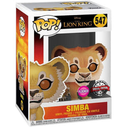 KÃ¶nig der LÃ¶wen The Lion King Simba (Flocked) Vinyl Figure 547 Funko Pop! Standard, vinyl, LIMITED EDITION