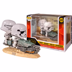 Funko 39915 POP. Movie Moment: Star Wars The Rise of Skywalker - First Order Tread Speeder Collectible Figure, Multicolour