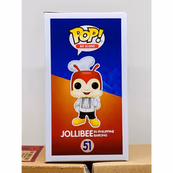 POP! Ad Icons Jollibee in Barong Glow in The Dark Vinyl Figure #51 (Su