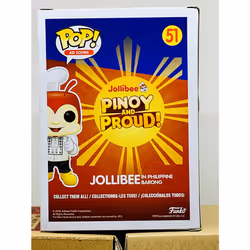 POP! Ad Icons Jollibee in Barong Glow in The Dark Vinyl Figure #51 (Su