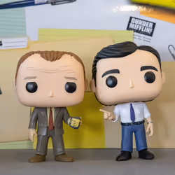 Funko Pop! TV: The Office - Toby Vs Michael 2 Pack