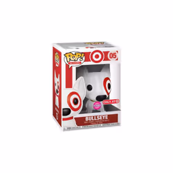 Funko POP! Ad Icons - Target Dog Bullseye Flocked #5 - SDCC 2019 Exclusive Debut