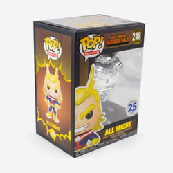 Funko Pop! 2019 NYCC Exclusive All Might (Silver-Chrome) My Hero Acade