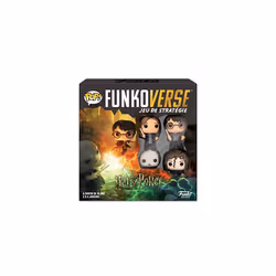 Games Black Mag Funkoverse - French Version - Harry, Hermione, Bellatrix LeStrange, Lord Voldemort - 3'' (7.6 Cm) POP! - Ligh ...