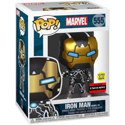 Funko Pop! Marvel 80th Anniversary - Iron Man Model 39 Bobble-Head (Glow in the Dark)
