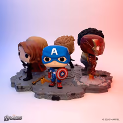 Funko Pop! Deluxe, Marvel: Avengers Assemble Series - Captain America, Amazon Exclusive, Figure 6 of 6