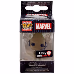 Funko Pocket Pop! Keychain: Marvel - Groot (Gamer) Exclusive