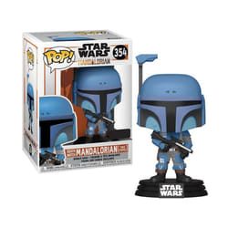 Star Wars the Mandalorian Flashback Blue EXC Funko Pop! Vinyl