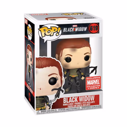 POP! Marvel Collector Corps Exclusive Black Widow #619 w/ Protective Case
