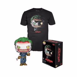 Set figure POP & Tee DC Comics The Joker Exclusive M