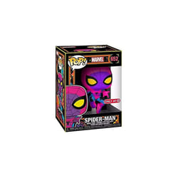 Funko Pop! Marvel: Blacklight Spider-Man Vinyl Figure Exclusive Black Light Edition Spiderman - Pop Only