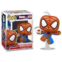 Funko POP Marvel: Gingerbread Spider-Man  Multicolor  4 inches  (50664
