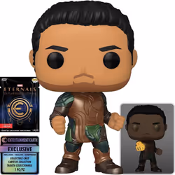 Funko Pop! Marvel Eternals #730 Gilgamesh Vinyl Figure with Collectible Card Entertainment Earth Exclusive