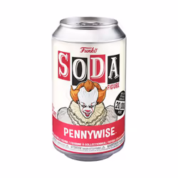 Funko Vinyl SODA  IT Movie  Pennywise  1/6 Odds for Rare Chase Variant  IT 2017  Collectable Vinyl Figure  Gift Idea  Official Merchandise  Toys for K