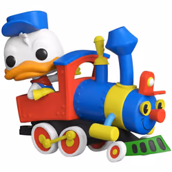 Disneyland 65th Donald in Train Engine Pop! Vinyl