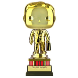Funko Pop! TV: The Office - Customizable Chrome Dundie Award  Amazon Exclusive Collectible Vinyl Figure (52077)