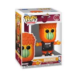 Funko POP! NBA: Mascots - Miami - Burnie The Fireball - Collectable Vinyl Figure - Gift Idea - Official Merchandise - for Kids & Adults - Sports Fans