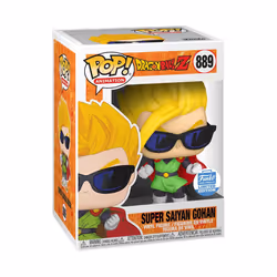 Funko Pop ! Animation 889 Super Saiyan Gohan with Sunglasses Shop Exclusive