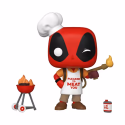 POP! Marvel: Deadpool 30th - Backyard Griller Deadpool