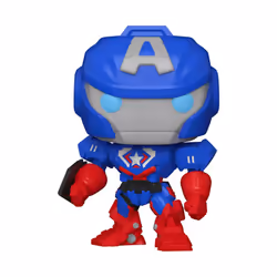POP! Marvel: Avengers Captain America (Mech) Funko, LLC GameStop