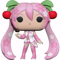 Funko Vocaloid Pop! Animation Hatsune Miku (Cherry Blossom) Vinyl Figure Hot Topic Exclusive MULTI NONE