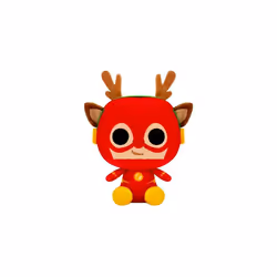 POP! Plush: DC Holiday - 4" The Flash - DC Comics - Soft Toy - Birthday Gift Idea - Official Merchandise - Stuffed Plushie Fo ...