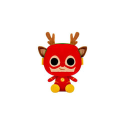 POP! Plush: DC Holiday - 4" The Flash - DC Comics - Soft Toy - Birthday Gift Idea - Official Merchandise - Stuffed Plushie For Kids And Adults - Ideal