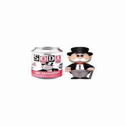 Vinyl SODA, Monopoly, Mr. Monopoly, Green, 1/6 Odds for Rare Chase Variant, Collectable Vinyl Figure, Gift Idea, Official Mer ...