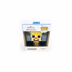 Hallmark Funko POP! Exclusive Christmas Ornament Collection (Minecraft Steve in Gold Armor) (58995)