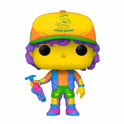 Stranger Things Dustin Beef Tee Black Light Pop! Vinyl