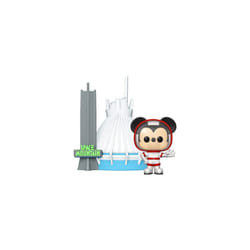 Funko 60246 Space Mountain w/Mickey Pop Town (Exc), Multicolour
