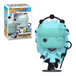 Funko Pop! Naruto Shippuden Madara Six Paths Glow in The Dark Exclusive 1196 5 inches, Multicolor, 60333