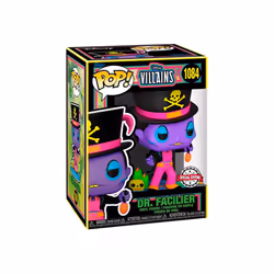 Funko POP Figure Disney Villains Dr. Facilier Black Light Exclusive
