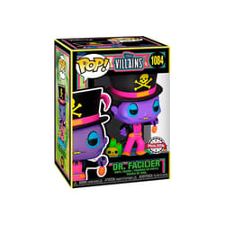 Funko POP Figure Disney Villains Dr. Facilier Black Light Exclusive