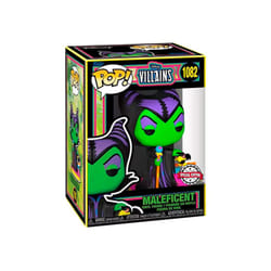 Funko POP Figure Disney Villains Maleficent Black Light Exclusive