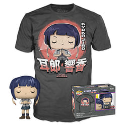 Funko POP! & Tee: MHA - Jirou with Mic - Extra Large - (XL) - My Hero Academia - T-Shirt - Clothes with Collectable Vinyl Figure - Gift Idea - Toys an
