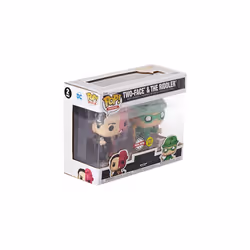 Funko 62479 POP Heroes: Batman (1995)- 2pk Two Face & Riddler (Glow) - (Amazon Exclusive)