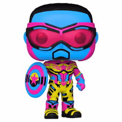 Captain America Black Light US Exclusive Pop! Vinyl