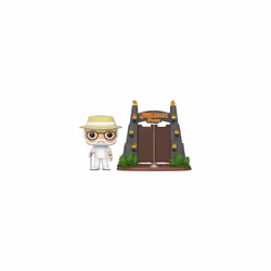 Funko Jurassic Park POP Vinyl Figure | John Hammond with Gates
