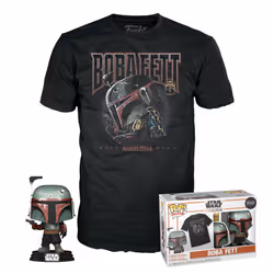 Funko POP & TEE: SW- Boba Fett- L