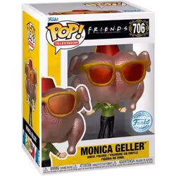 Friends POP! & Tee Box (Large) Monica With Turkey Funko Pop! Vinyl