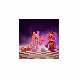 Five Nights At Freddy's (FNAF) Snap: Freddy Fazbear & Springtrap 2PK - Collectable Vinyl Figure - Gift Idea - Official Merchandise - Toys for Boys,