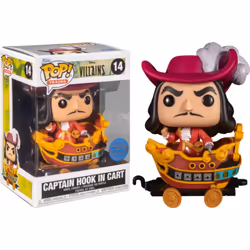 Funko POP! Disney Villains Trains Captain Hook in Cart Shop Exclusive